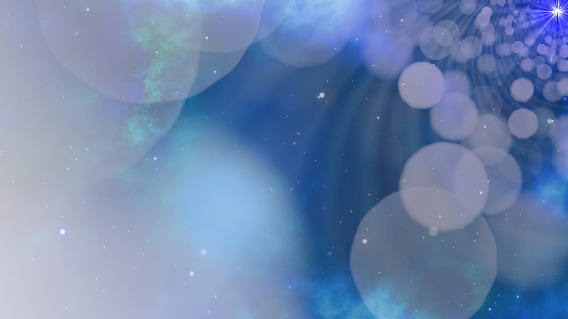 Abstract image with light flares